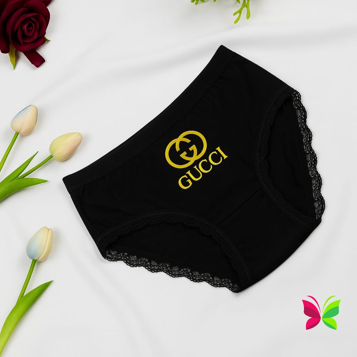 4 piece premium silken petal panty for women