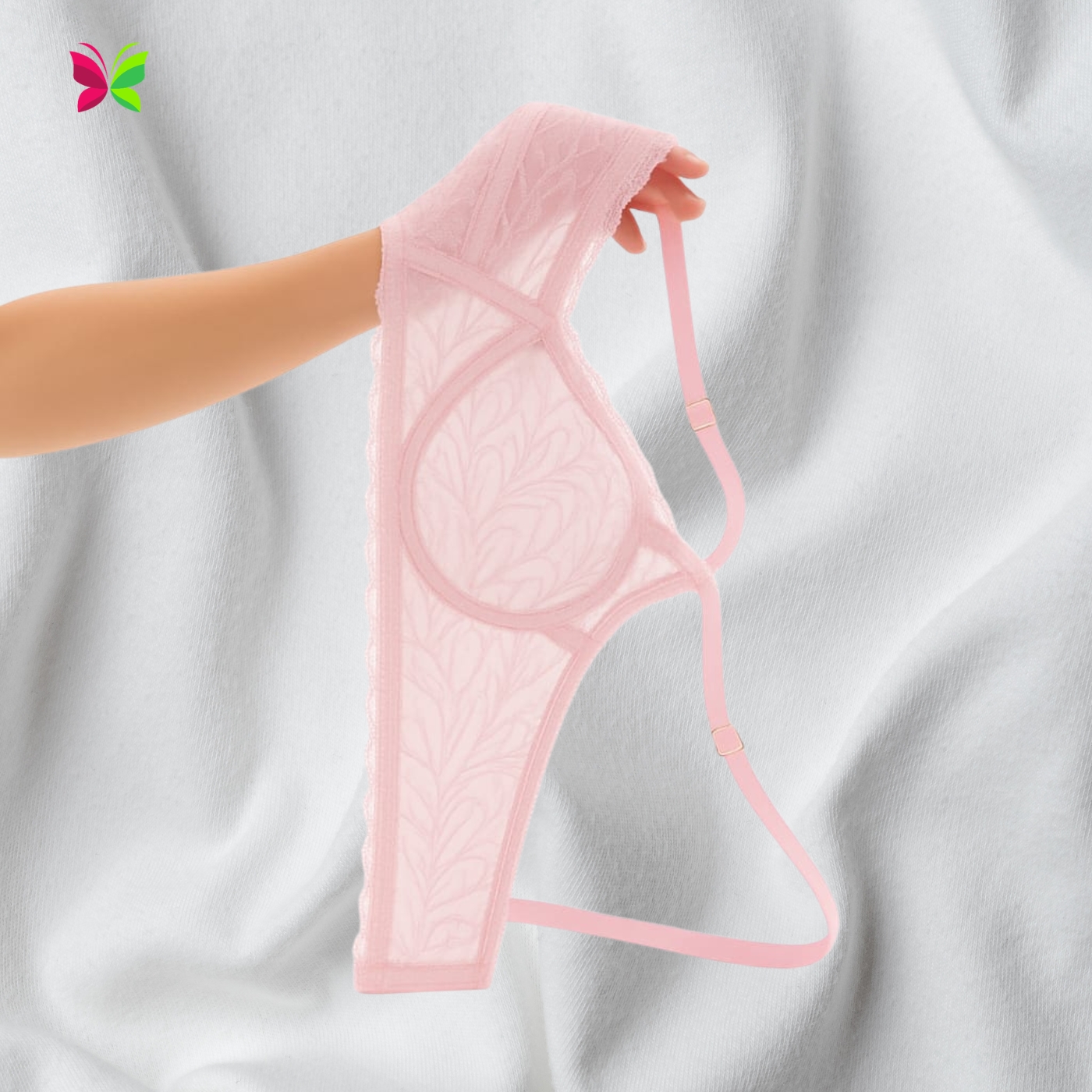 প্রিমিয়াম কোয়ালিটির লেস নেট ব্রা (Buy 4 Get 1 Free)