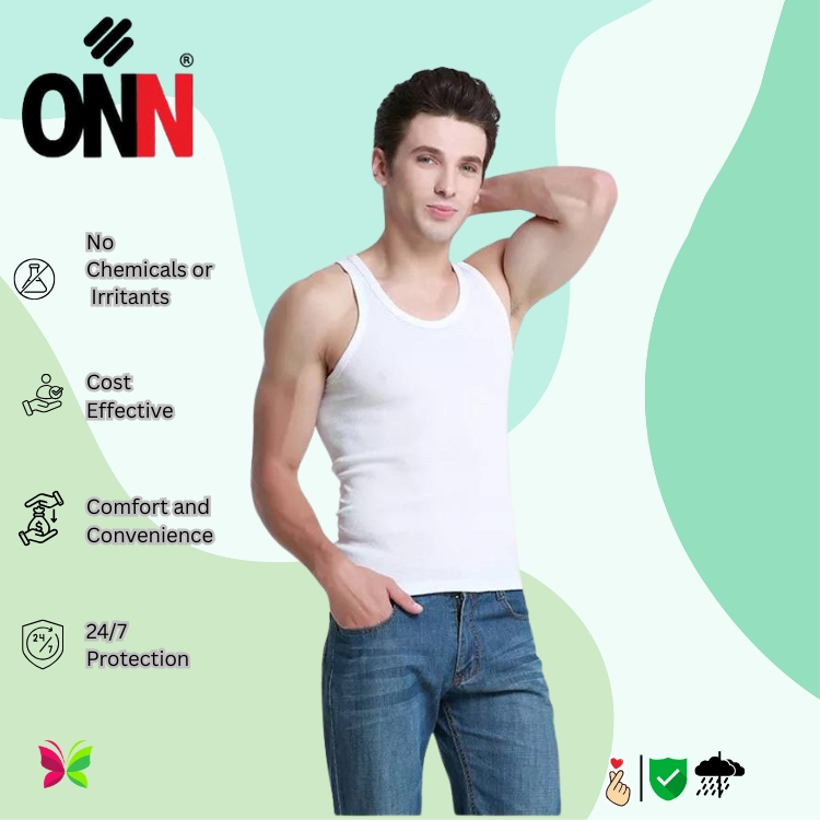 ONN প্রিমিয়াম কটন স্লিভলেস গেঞ্জি – সফট ও স্কিন-ফ্রেন্ডলি ইননারওয়্যার ফর মেন