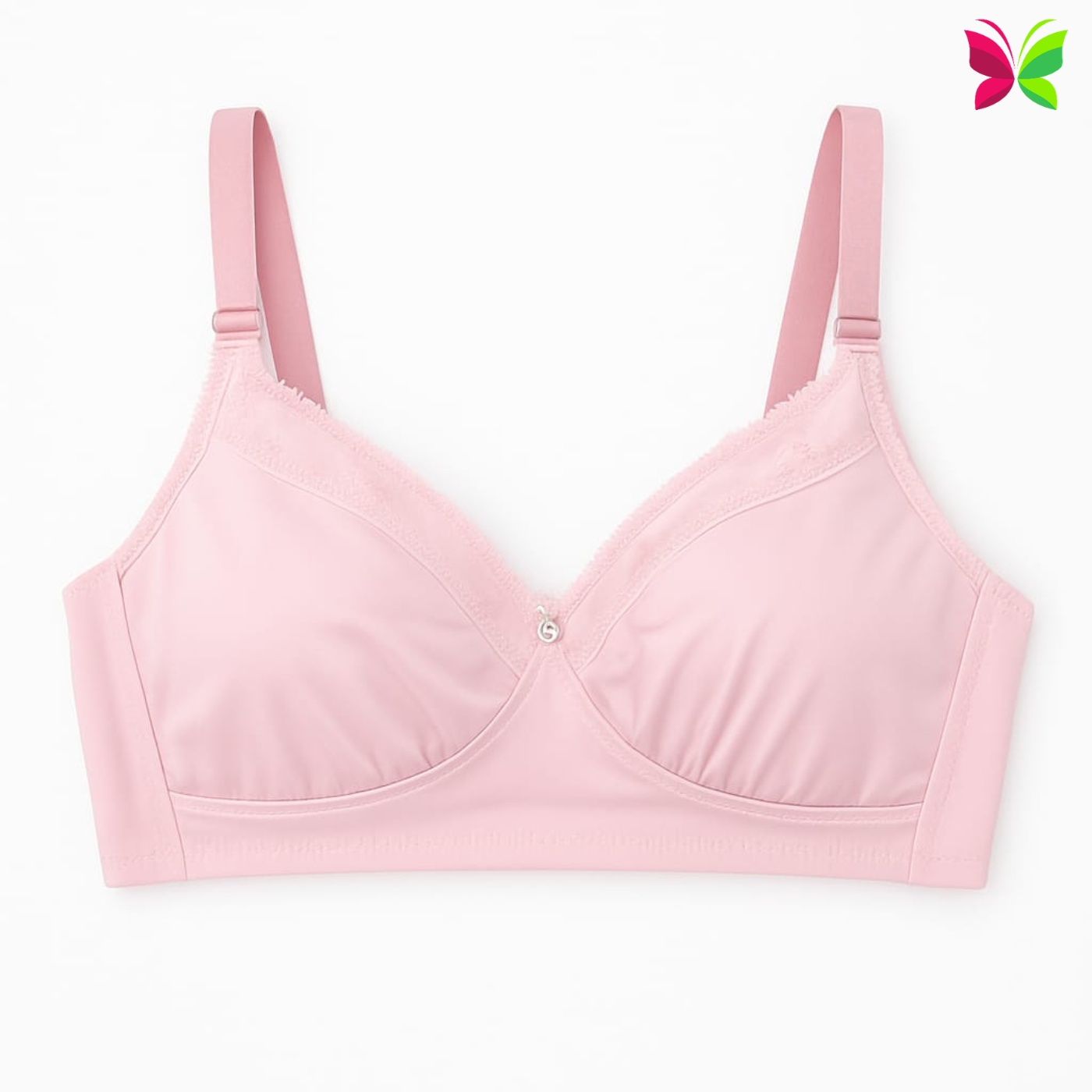Women’s Soft Cotton Bra – Non Padded, Wire-Free, Full Coverage